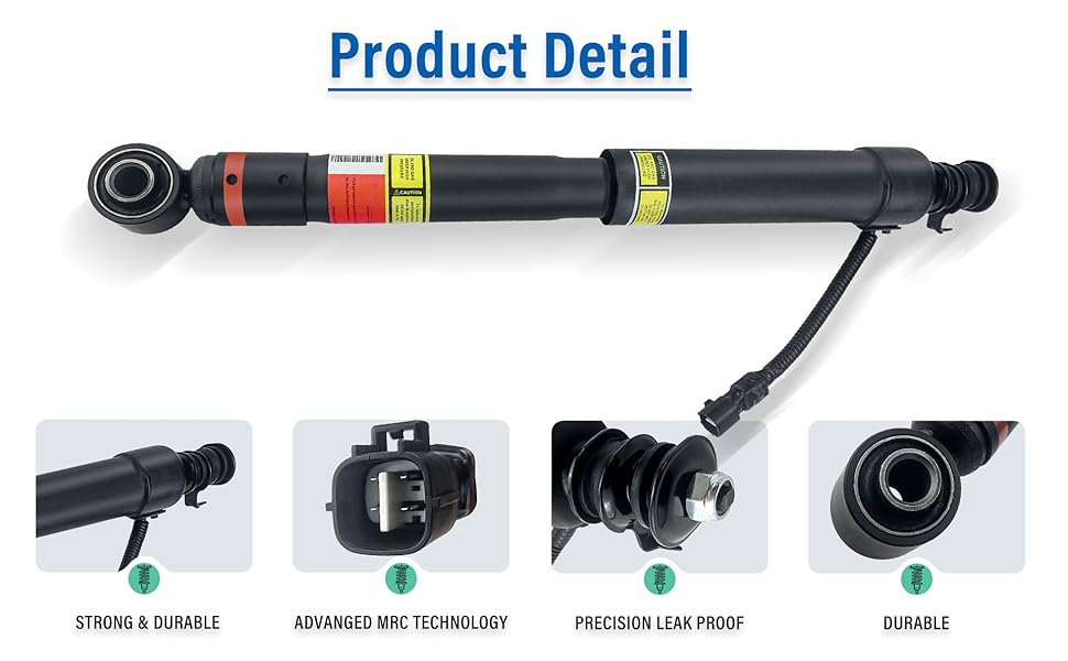 Amazon.com: AIRSCYSO 48530-69485 Pair Rear Shock Absorber