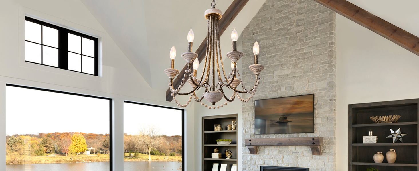farmhouse chandelier