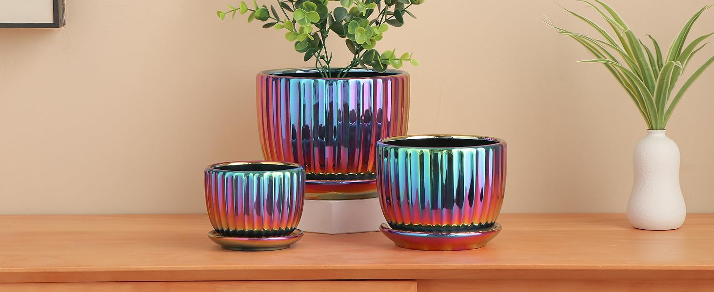 ColorGold Plant Pots