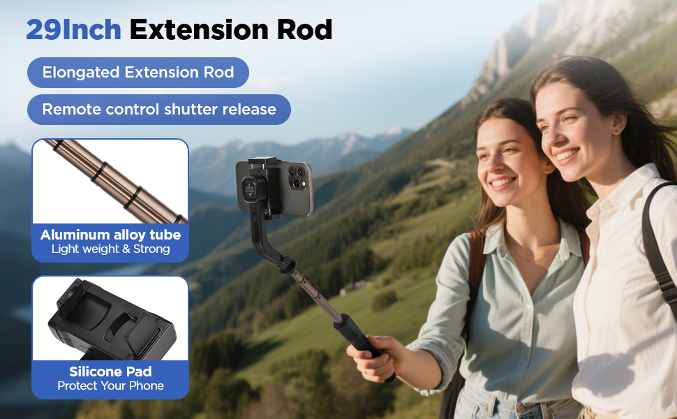 1-Axis gimbal stabilizer