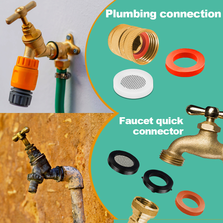 Faucet Washers Kit - 258 Piece Assortment -11
