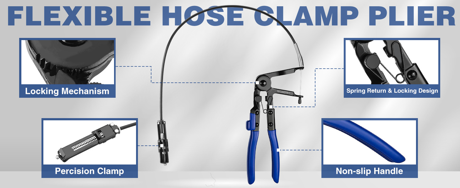 flexible hose clamp plier