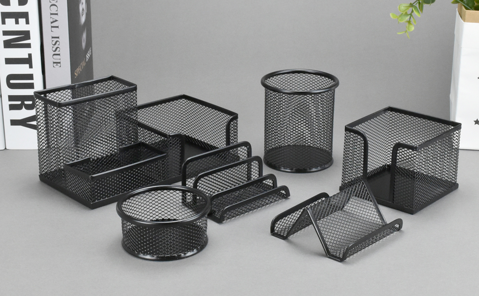 Pencil Holder and Storage Baskets