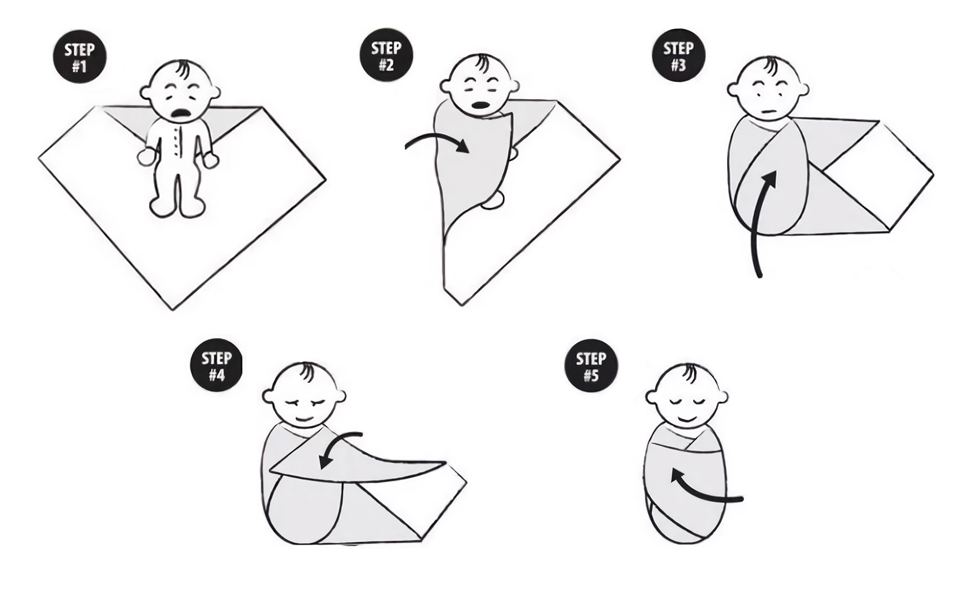 Bayceen Large Jersey Knitted Swaddle Blanket for Baby, Soft