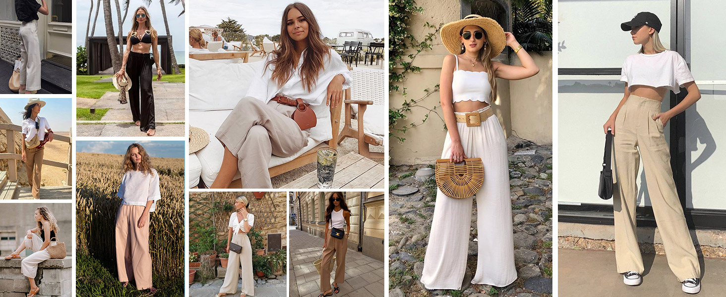 cotton linen pants