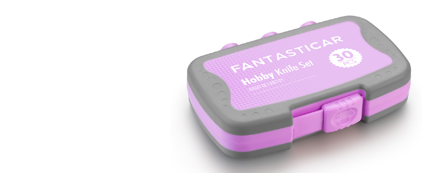 hobby craft knife kit - durable box