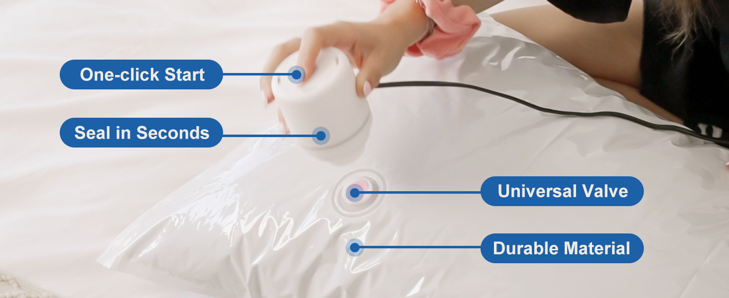 Sacs de rangement sous vide pour vêtements 