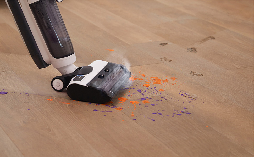 Tineco FLOOR ONE S5 STEAM Smart Steam Cleaner Wet Dry Vacuum Cleaner, Natural Cleaning for Hard