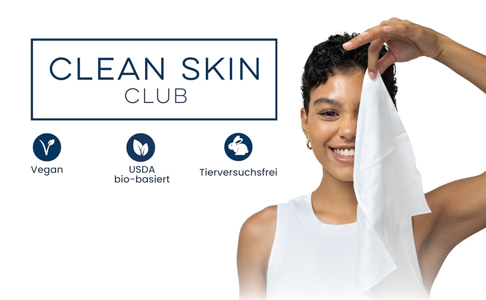 Clean Skin Club Gesichtstuch Gesundheit & Hygiene, 100% zertifizierte Hautpapiere, Make-up-Entferner, perfekt für Famili B791b78b 0a20 4bc0 8982 Adad638c3f33. CR0,0,3880,2400 PT0 SX970 V1