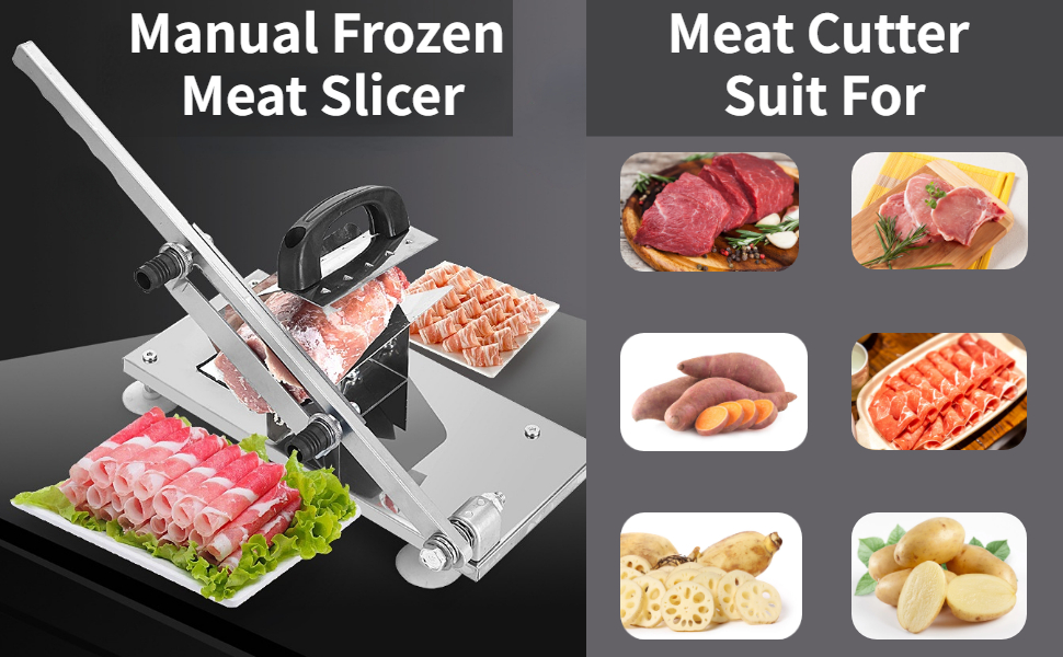 Manual Frozen Meat Slicer