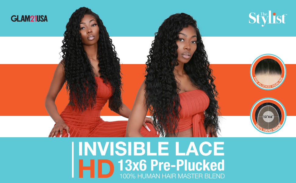 非売品 hotpepperbeauty haircollection2022 The Stylist Human Hair Blend Pre Plucked 13x6 Invisible HD