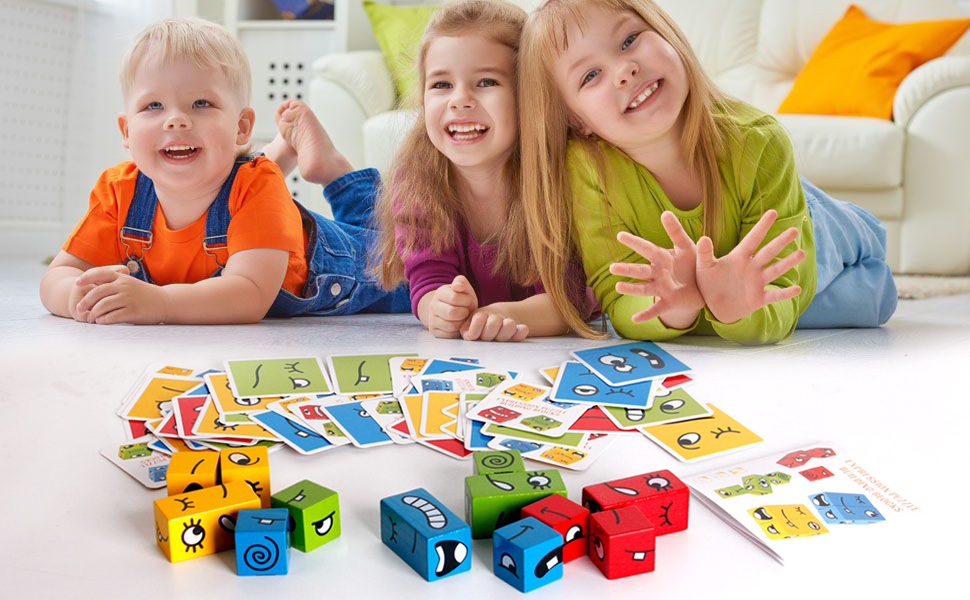 Emoji puzzle for kids