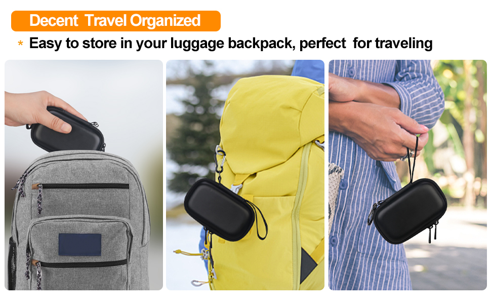 Elonbo Asthma Inhaler Carrying Case, Travel Organize Holder