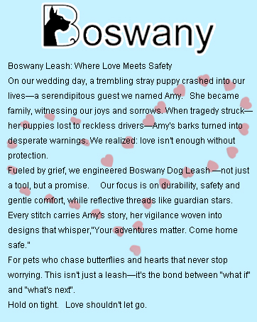 boswany dog leash