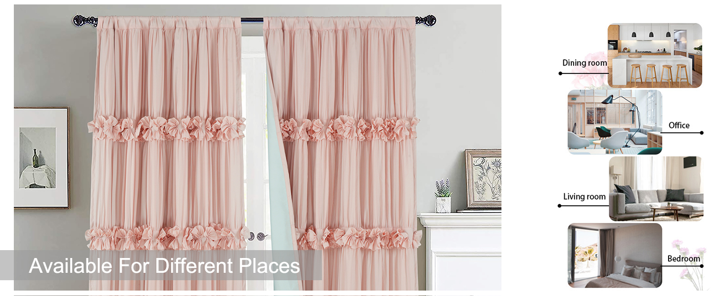 window curtains 2 panel sets