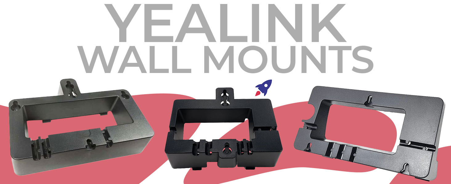 Secure attachment bracket for phone systems providing reliable installation for offices and homes