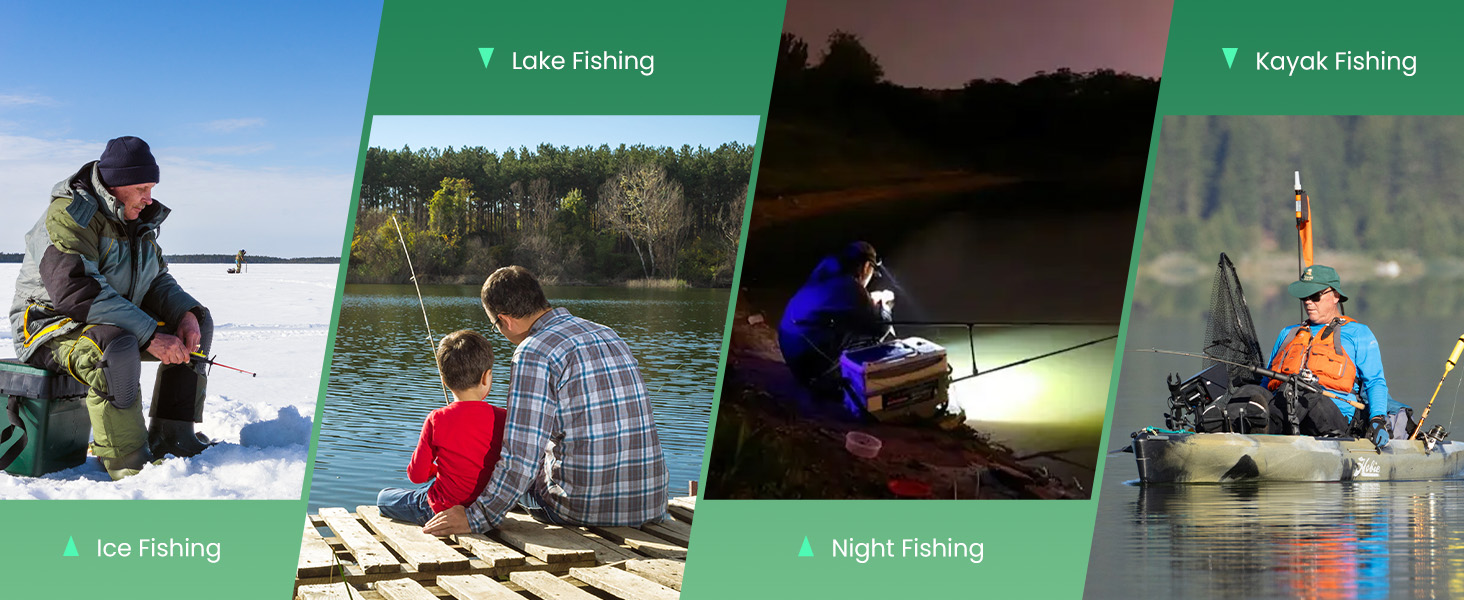 B0DWJSN3G2 - ice fishing lake fishing night fishing kayak fishing
