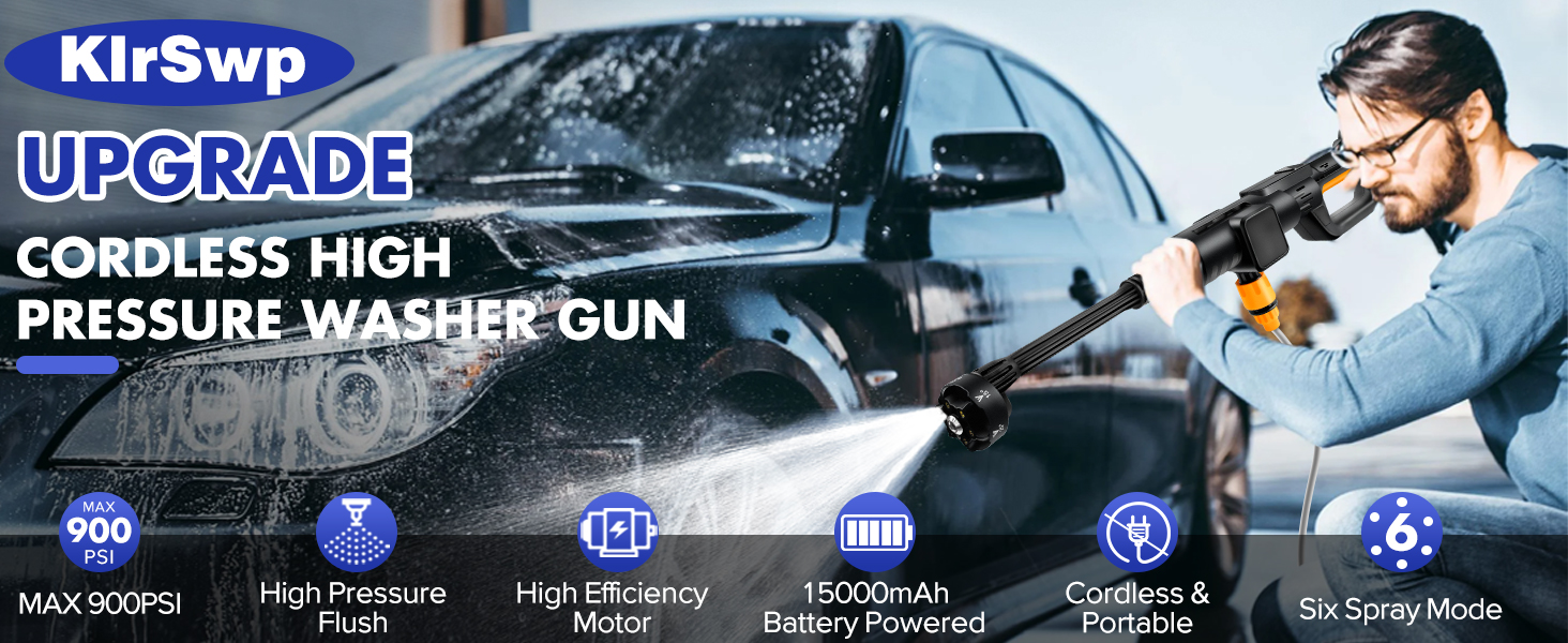 cordless pressure washer