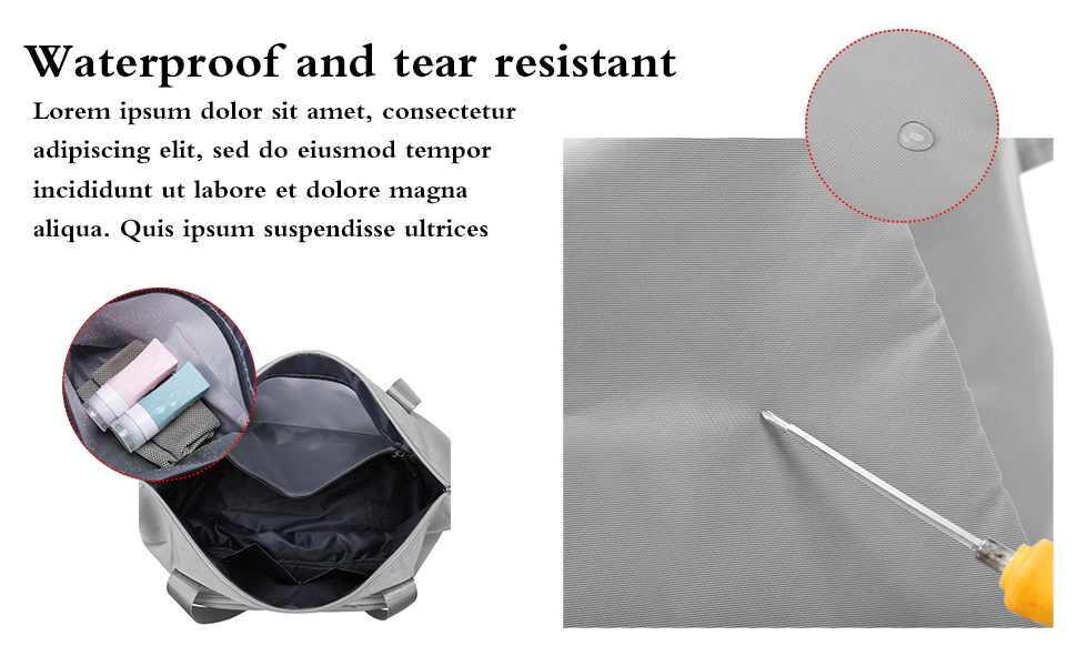 Travel Holdall Duffel Bag