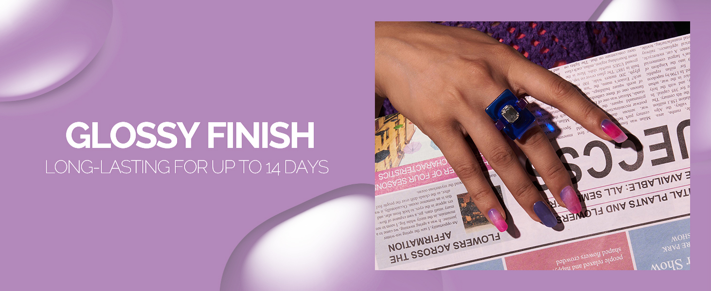 Nailog semi cured nail strip nail wrap At Dust