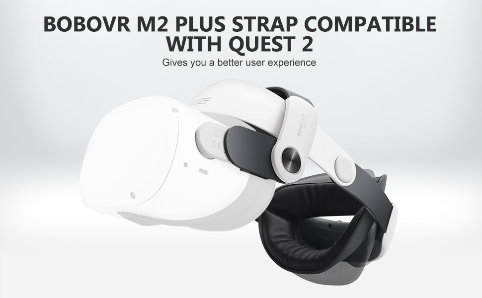  Quest 2 + BOBOVR M2 Plus + その他 XIAOZHAI M2 Plus Head Strap – BOBOVR