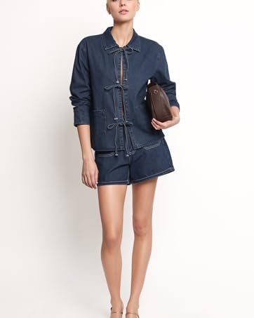 denim coat women