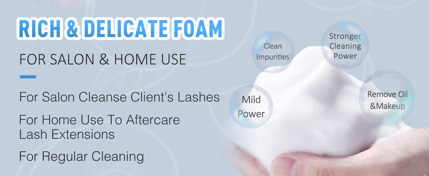 Lash Shampoo For Lash Extensions