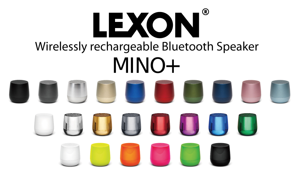 LEXON TWIN MINO+ ワイヤレススピーカーセット Amazon.co.jp: LEXON (レクソン) MINO+ アルミニウムシリーズ 3Wミニ