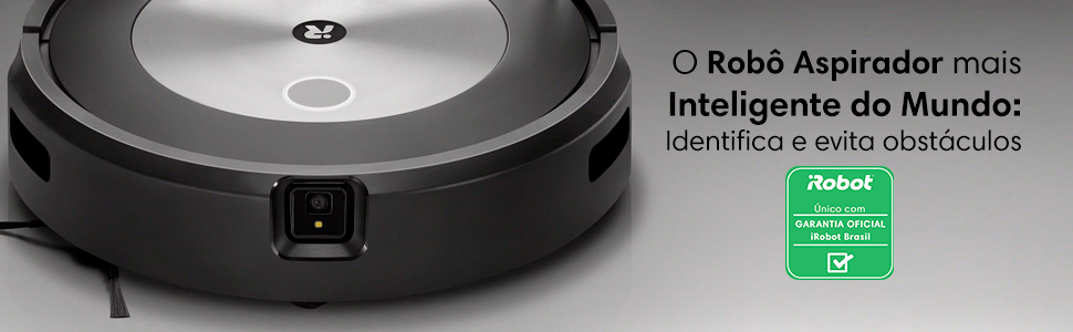 Robô Aspirador de Pó Inteligente iRobot Roomba j7 limpeza completa