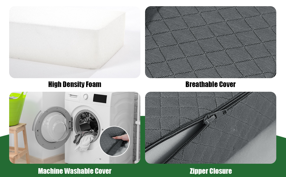 High Density Foam Bed Wedge Pillow for Headboard and Gap Filler, King Size, Dark Grey OEKO-TEX STANDARD 100
| Headboard B7b77693 1abd 4e3f 8159 02dc4c995310. CR0,0,970,600 PT0 SX970 V1
