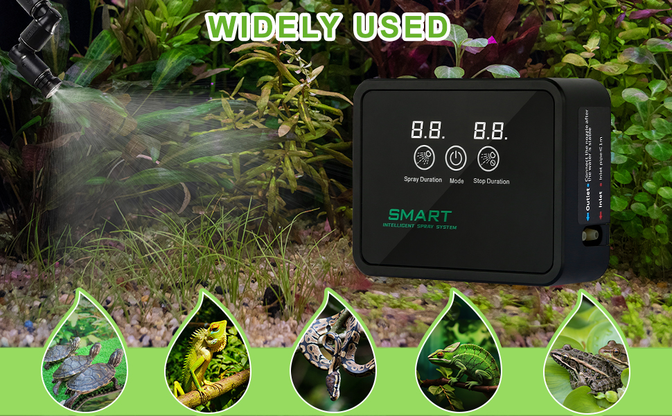 Reptile Humidifiers,Reptile Mister Automatic with Timer