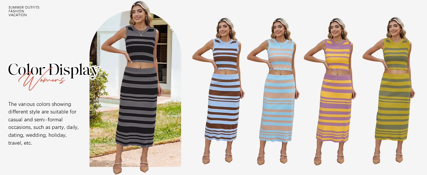 Arach&Cloz Womens 2 Piece Sweaters Sets 