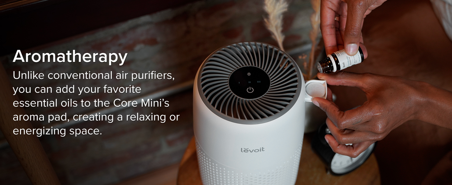 LEVOIT Air Purifier Core Mini / LVH128 Aroma Pads 12pack
