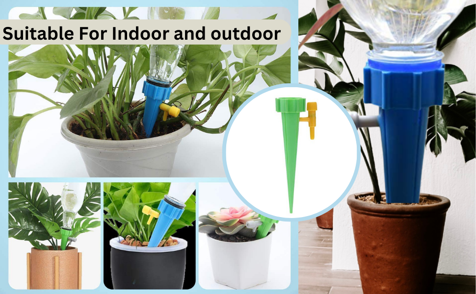 RK Trends Home Garden Drip Irrigation Kit SelfWatering Spikes for