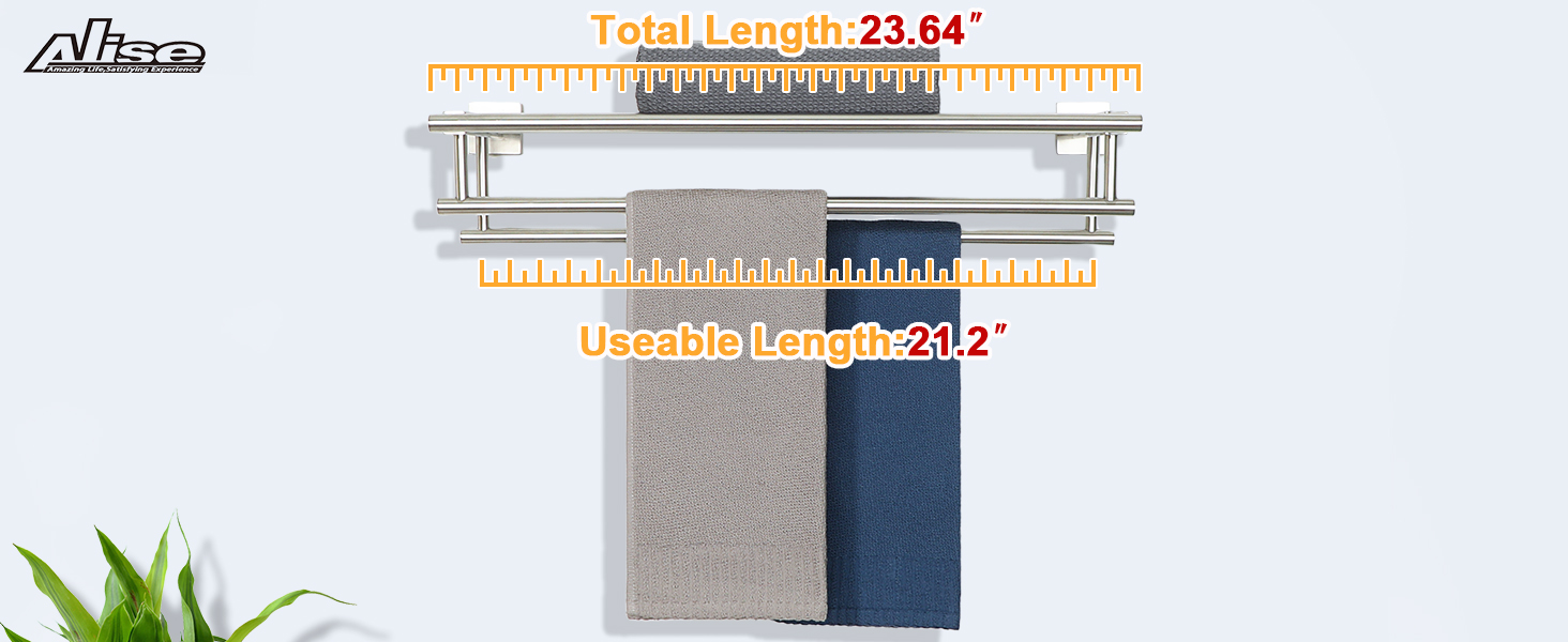 towel rack for bathroom wall
