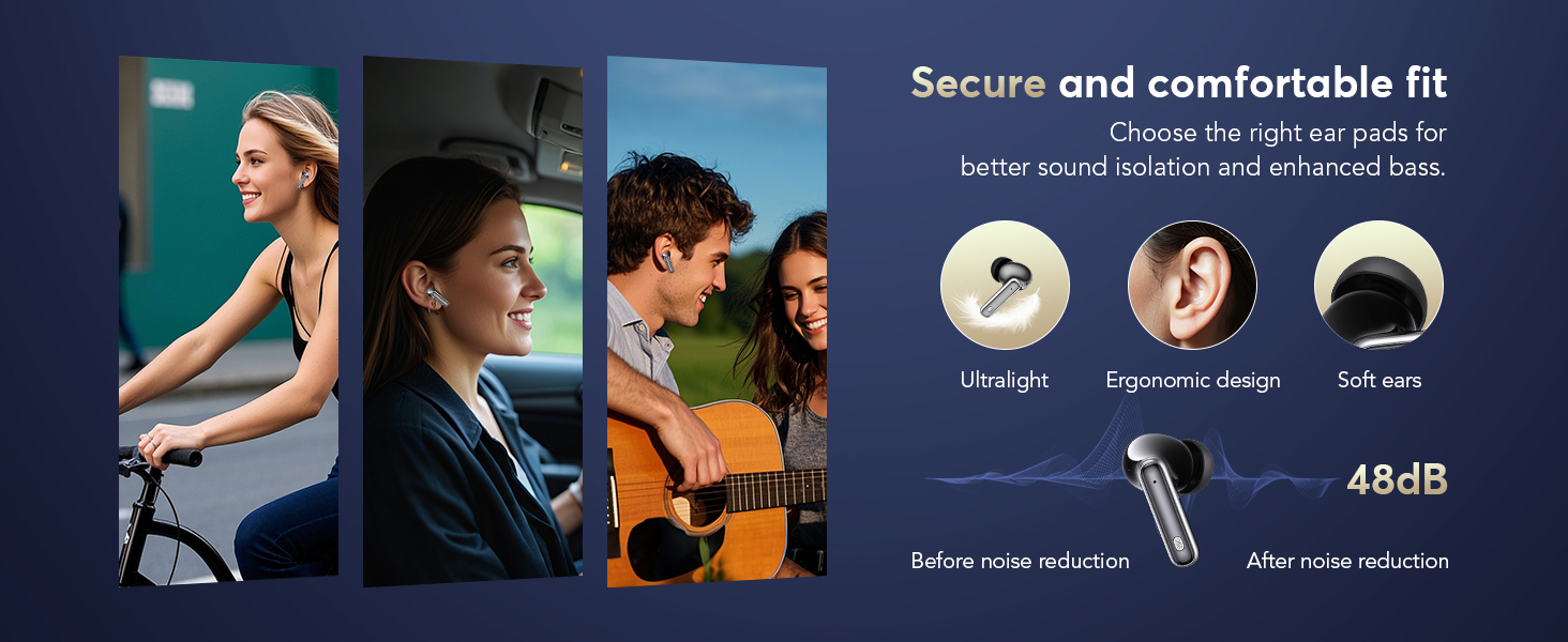 Secure and comfortable fit