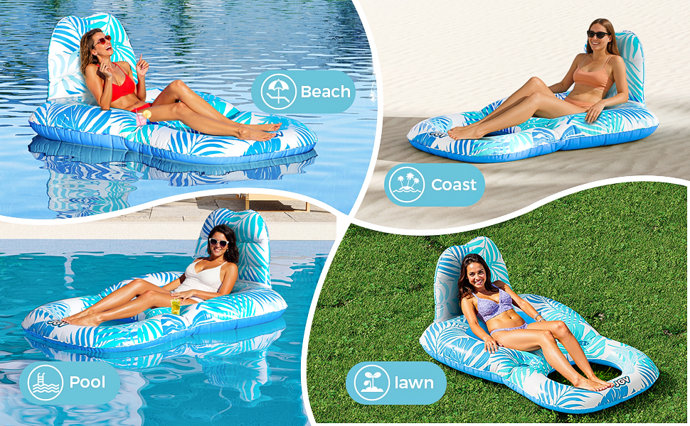 POOL FLOATS FOR BEACH COAST POOL LAWN