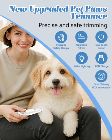 Paw Trimmer for Dogs and Cats Pet Paw Trimmer Kit
