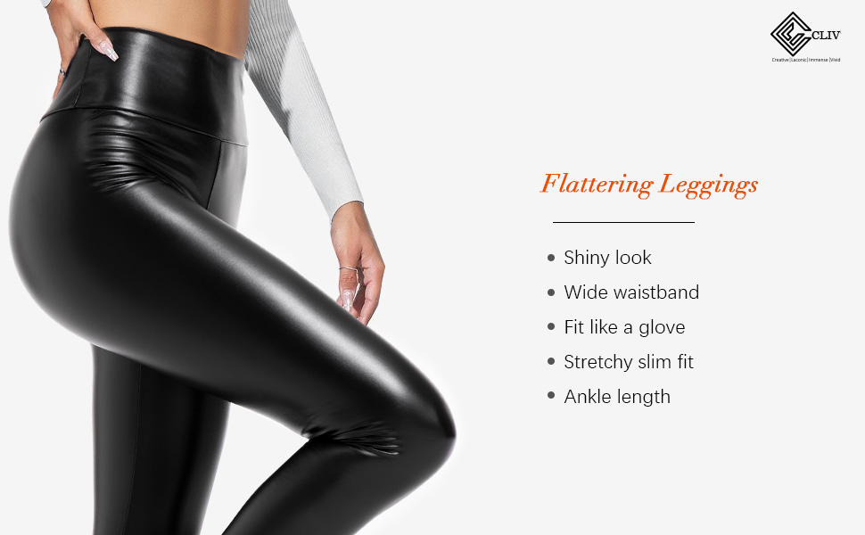 cliv leather leggings