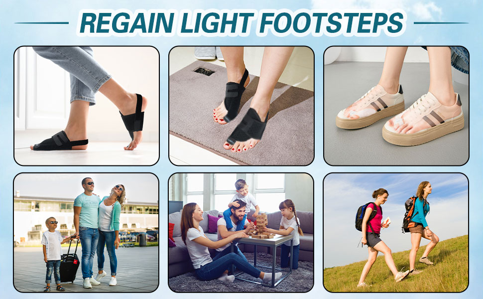 Regain Light Footsteps