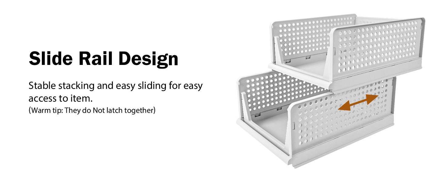 TASMAX stackable drawer organizer small wardrobe for clothes organiser