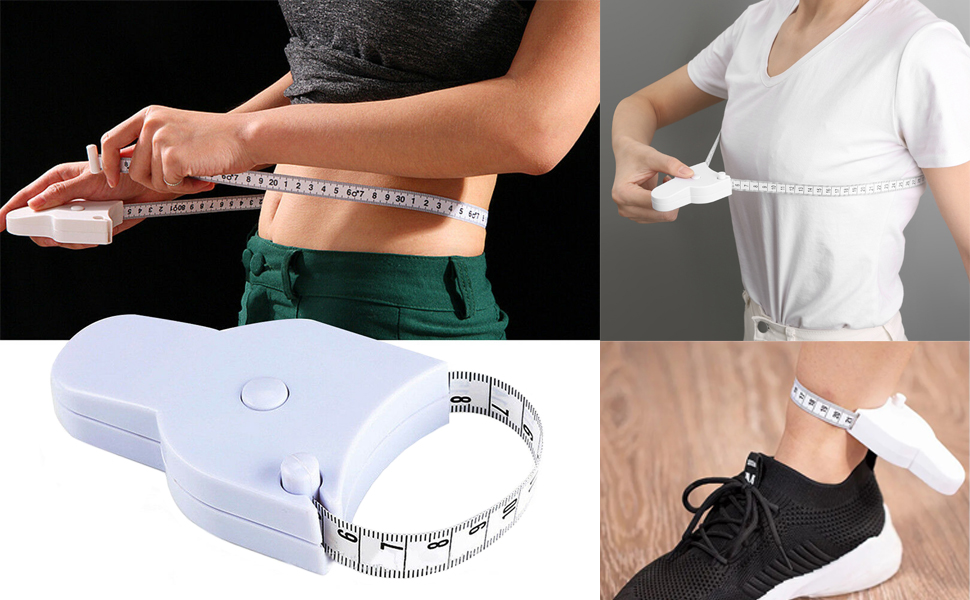 BowieMall Body Measuring Tape Retractable Measurem... 5 measuring body tape