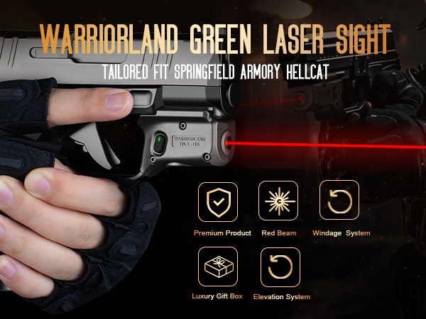 Amazon.com : WARRIORLAND Red Laser Sight Fit Springfield