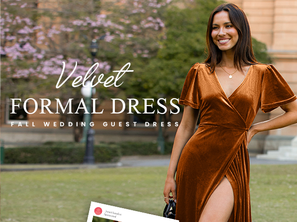 Amazon.com: BerryGo Women's Velvet Fall Winter Holiday