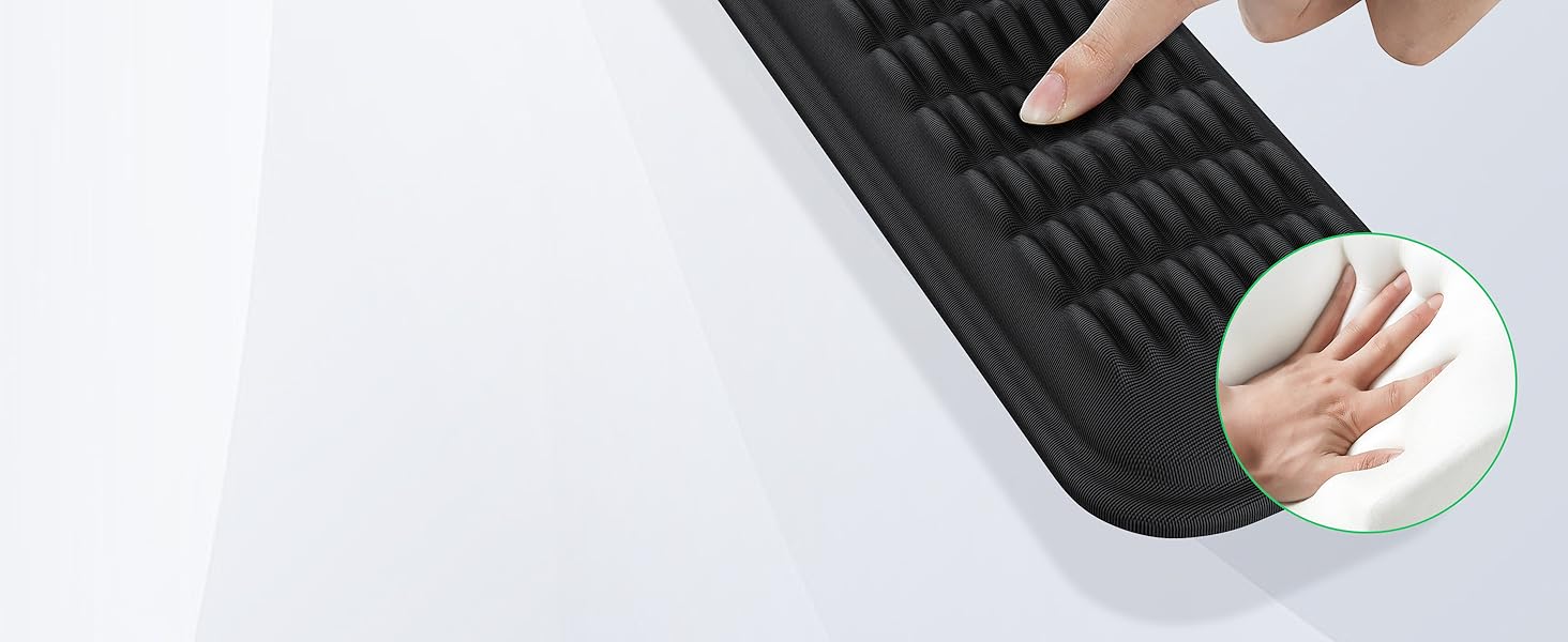 mouse pad and keyboard wrist rest