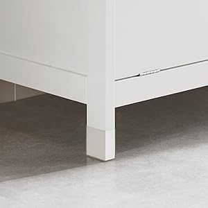 the [ unused0 ] bed frame is made from a white lacquer finish with a white finish.