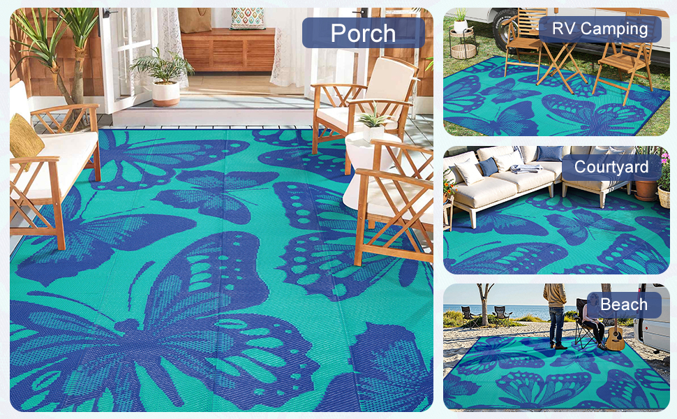 Outdoor Plastic Patio Rugs