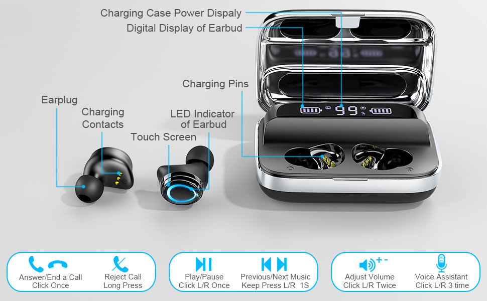 wireless earphones