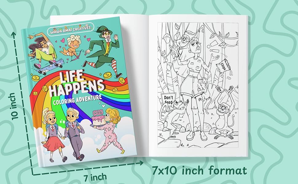 7 by 10 inch format