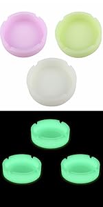 Luminous Silicone Ashtray